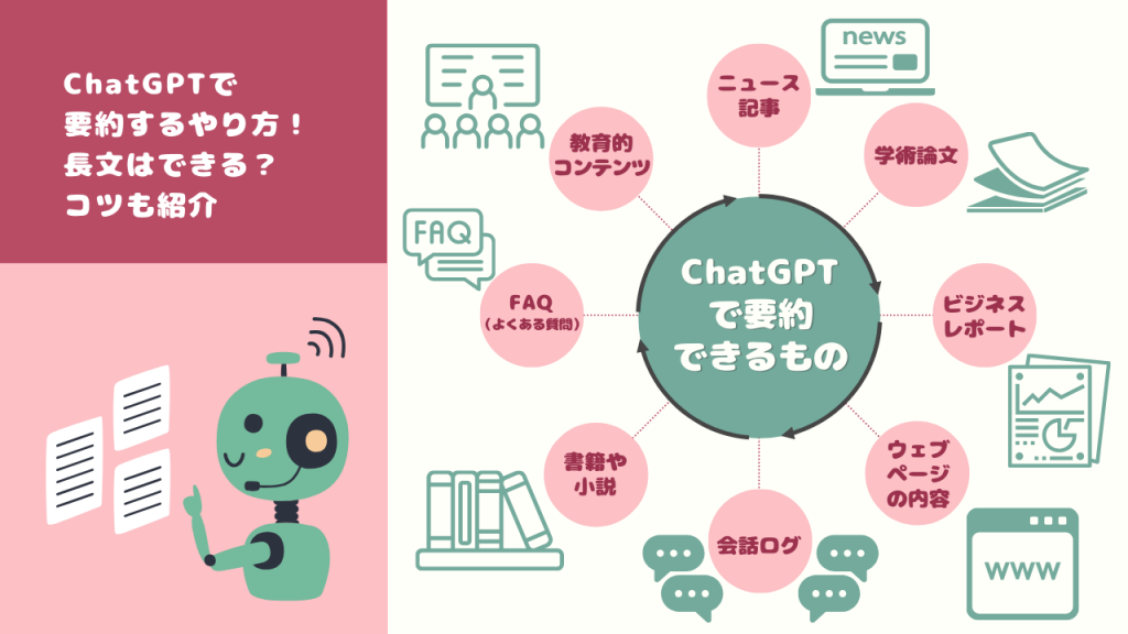 ChatGPTで要約できるもの