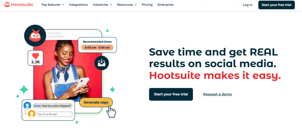 Hootsuite（Hootsuite Inc.）のSNS管理ツール